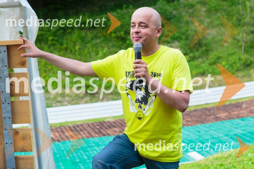  Bojan Makovec, povezovalec programaStari orli, tradicionalno srečanje skakalcev