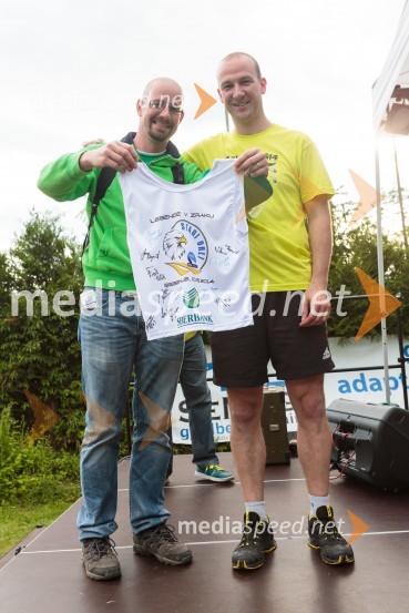  Leon Šikovec, vodja marketinga banke Sberbank;  Mitja Stegnar, Stari orliStari orli, tradicionalno srečanje skakalcev