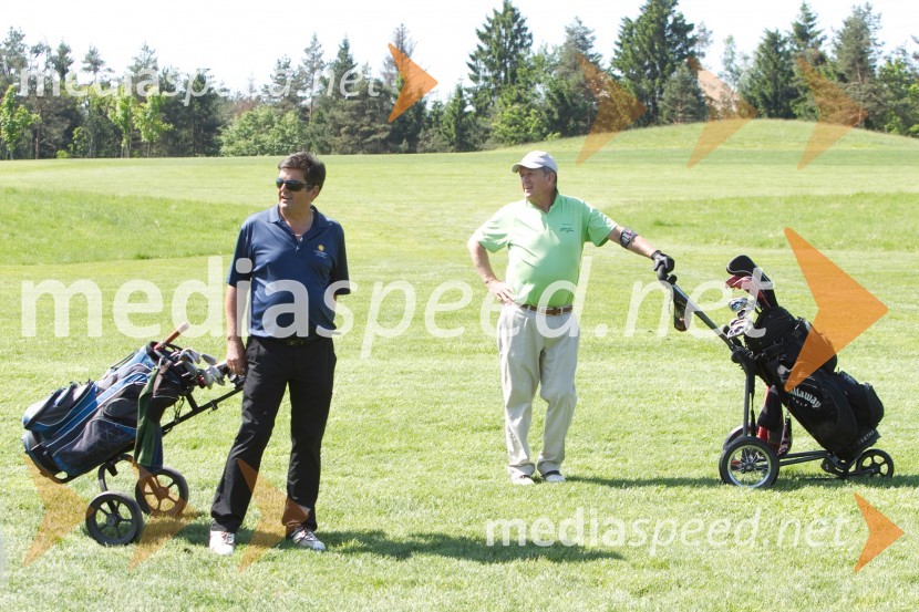  Florjan Velikajne;  Boris MilevojMercedes Trophy, golf turnir