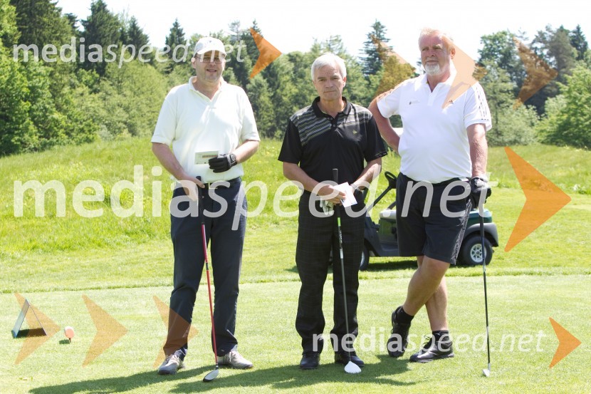  Šefik Mustedanagić;  Nikša Šimac;  Krešimir PetrovičMercedes Trophy, golf turnir