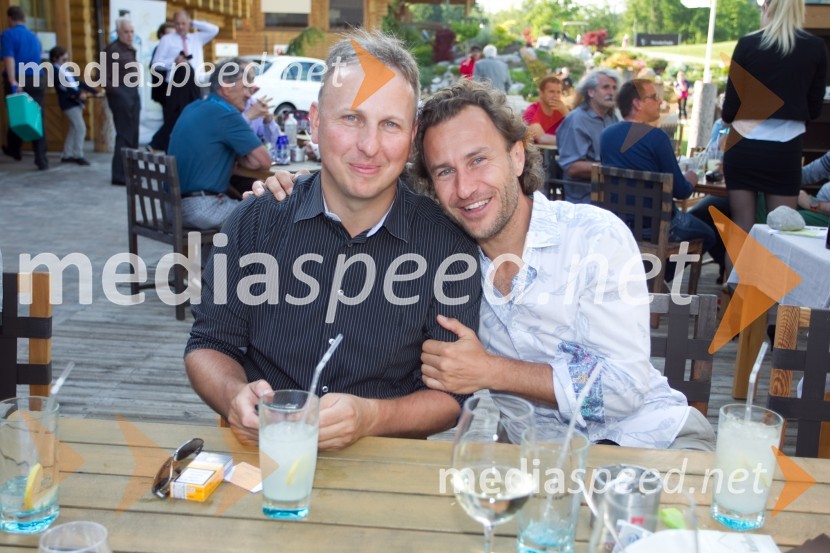  Gregor Fric, Merit International;  Peter ČanakiMercedes Trophy, golf turnir