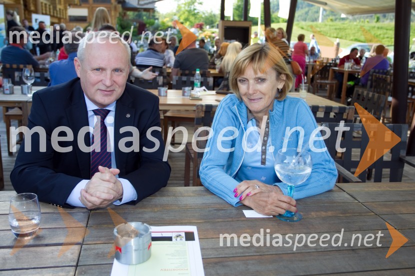  Edo Stropnik;  Milena Sedovnik, AutocommerceMercedes Trophy, golf turnir
