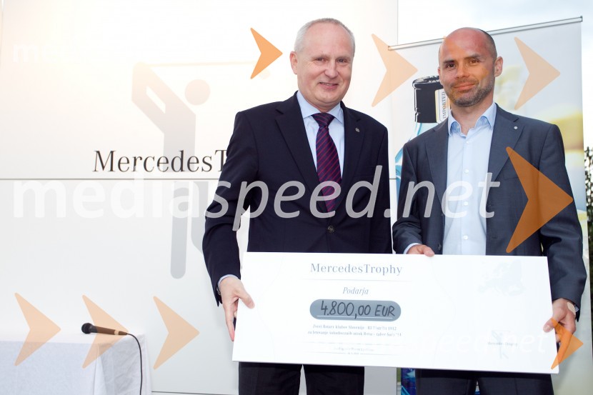  Edo Stropnik;  Andrej Bergant, direktor prodaje pri AutocommerceMercedes Trophy, golf turnir