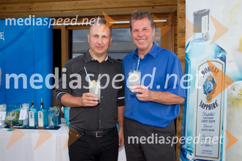  Gregor Fric, Merit International;  Aleš Ogrin, barmanMercedes Trophy, golf turnir