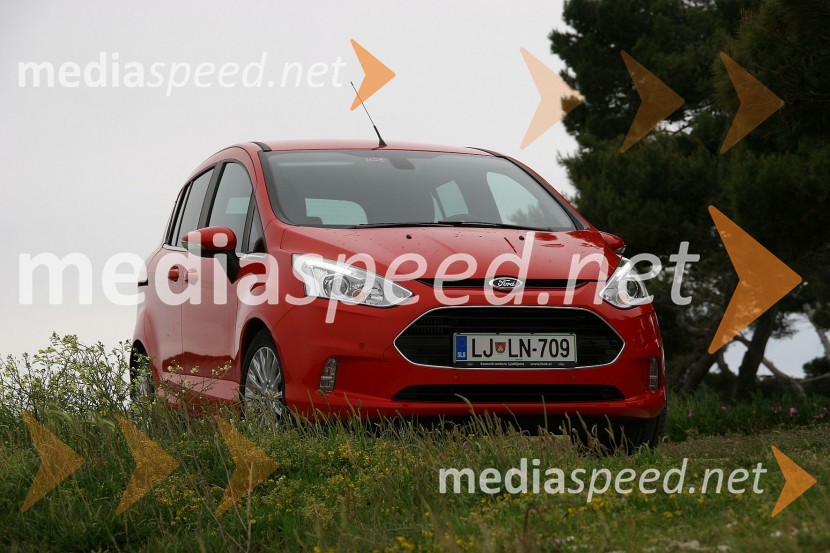 Ford B-MAX 1.6 TDCi Titanium (70 kW)Ford B-MAX 1.6 TDCi Titanium (70 kW), mediaspeed test