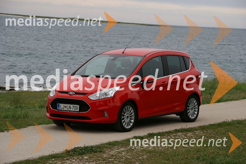 Ford B-MAX 1.6 TDCi Titanium (70 kW)Ford B-MAX 1.6 TDCi Titanium (70 kW), mediaspeed test
