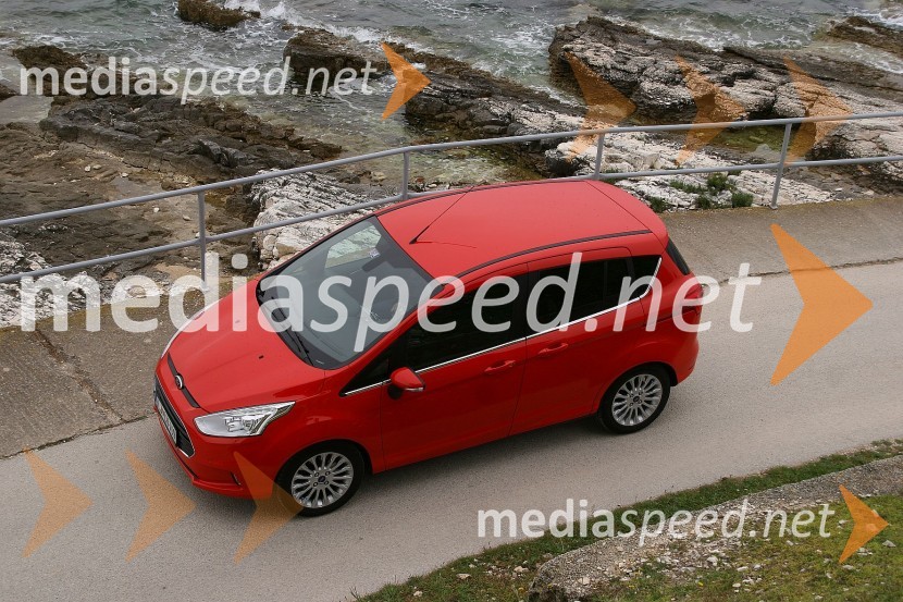 Ford B-MAX 1.6 TDCi Titanium (70 kW)Ford B-MAX 1.6 TDCi Titanium (70 kW), mediaspeed test