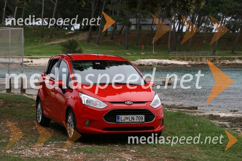 Ford B-MAX 1.6 TDCi Titanium (70 kW)Ford B-MAX 1.6 TDCi Titanium (70 kW), mediaspeed test