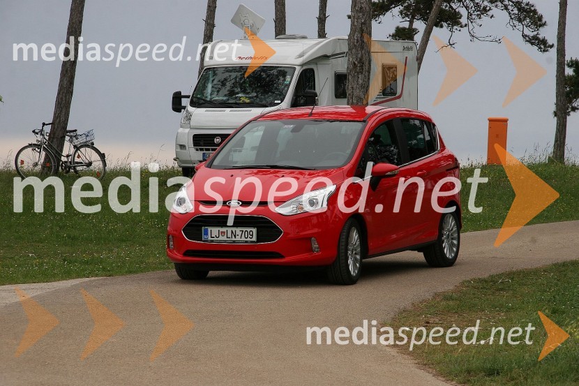 Ford B-MAX 1.6 TDCi Titanium (70 kW)Ford B-MAX 1.6 TDCi Titanium (70 kW), mediaspeed test