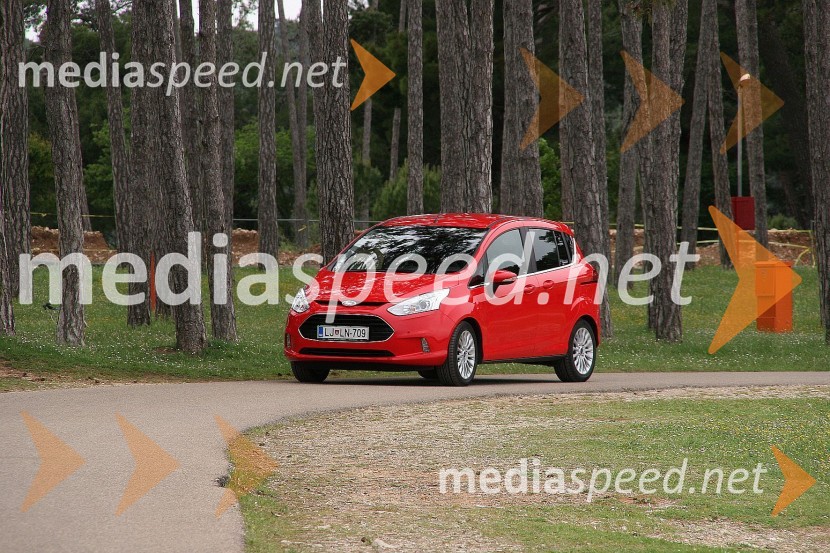 Ford B-MAX 1.6 TDCi Titanium (70 kW)Ford B-MAX 1.6 TDCi Titanium (70 kW), mediaspeed test