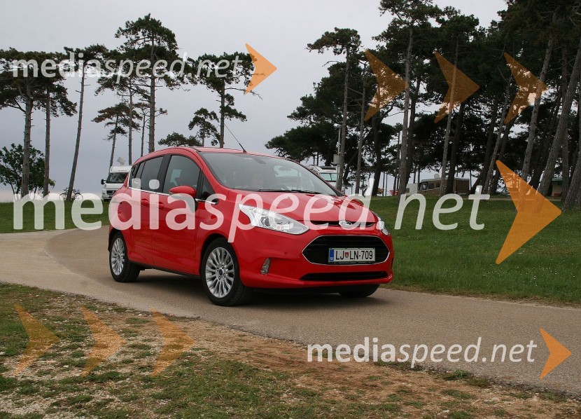 Ford B-MAX 1.6 TDCi Titanium (70 kW)Ford B-MAX 1.6 TDCi Titanium (70 kW), mediaspeed test