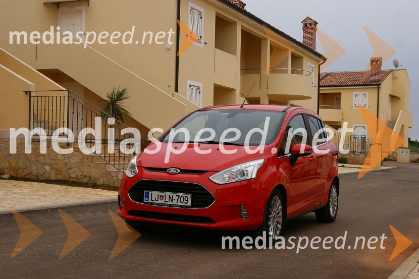 Ford B-MAX 1.6 TDCi Titanium (70 kW)Ford B-MAX 1.6 TDCi Titanium (70 kW), mediaspeed test