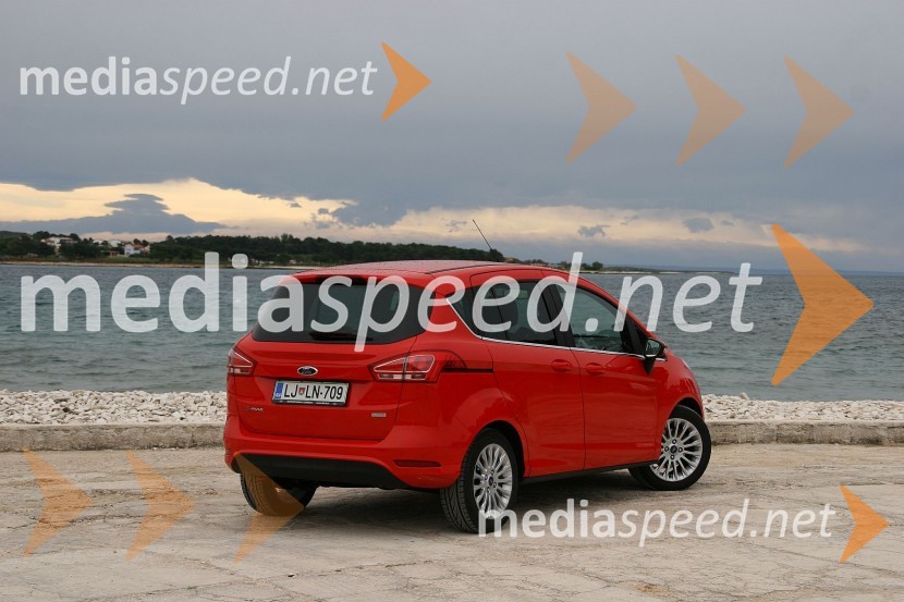 Ford B-MAX 1.6 TDCi Titanium (70 kW)Ford B-MAX 1.6 TDCi Titanium (70 kW), mediaspeed test