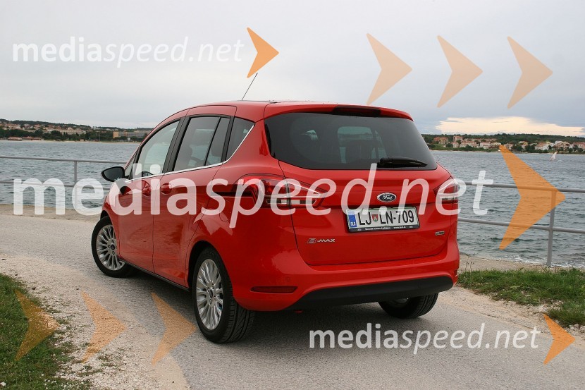Ford B-MAX 1.6 TDCi Titanium (70 kW)Ford B-MAX 1.6 TDCi Titanium (70 kW), mediaspeed test