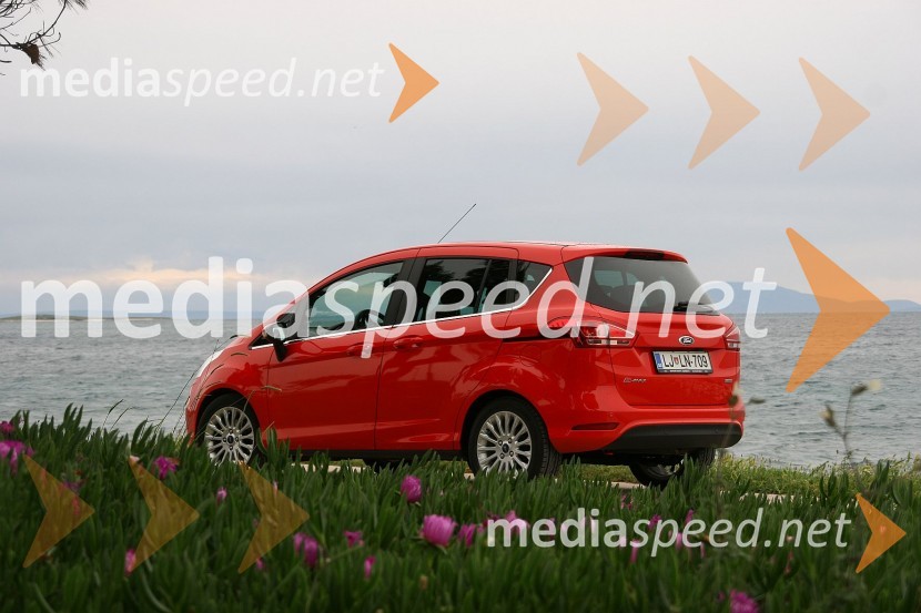 Ford B-MAX 1.6 TDCi Titanium (70 kW)Ford B-MAX 1.6 TDCi Titanium (70 kW), mediaspeed test