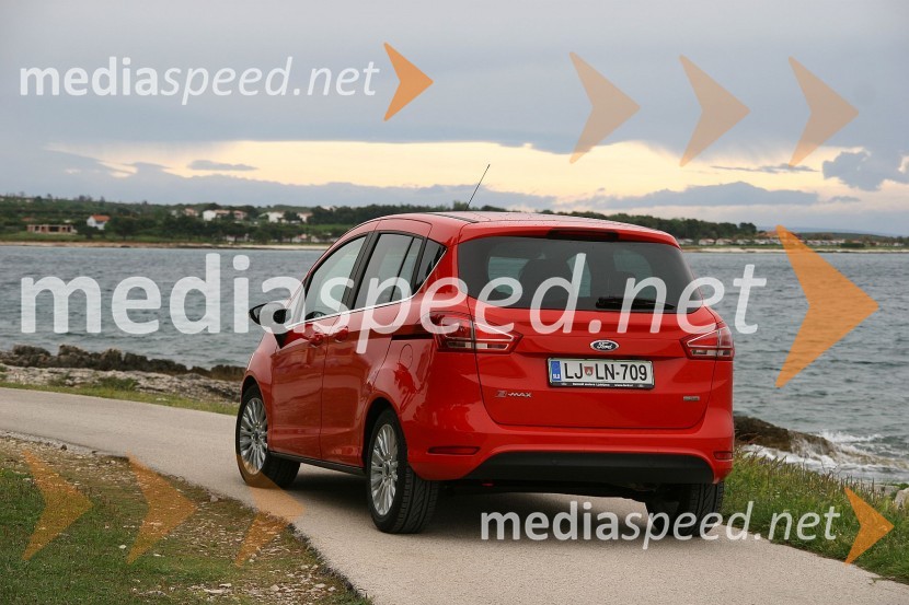 Ford B-MAX 1.6 TDCi Titanium (70 kW)Ford B-MAX 1.6 TDCi Titanium (70 kW), mediaspeed test