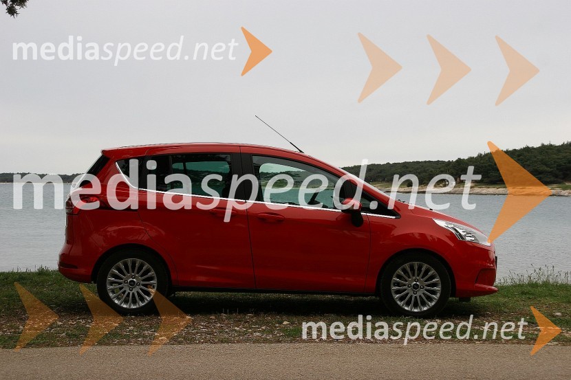 Ford B-MAX 1.6 TDCi Titanium (70 kW)Ford B-MAX 1.6 TDCi Titanium (70 kW), mediaspeed test
