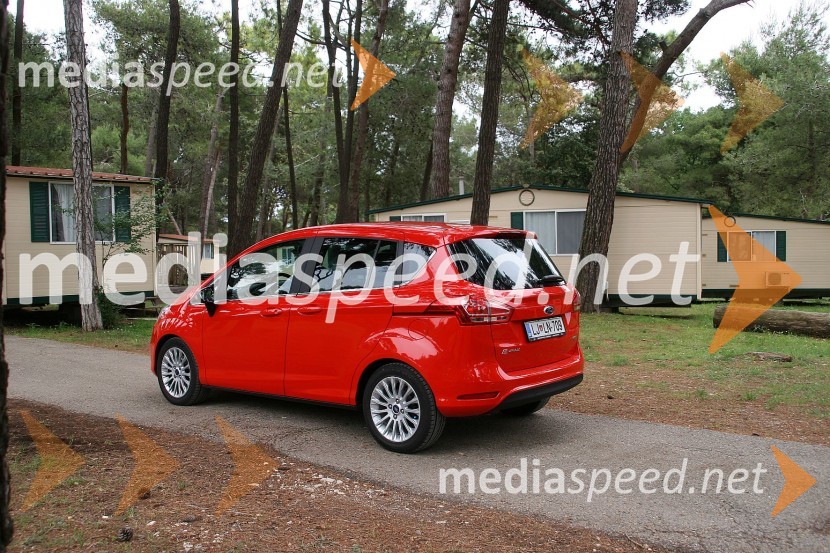 Ford B-MAX 1.6 TDCi Titanium (70 kW)Ford B-MAX 1.6 TDCi Titanium (70 kW), mediaspeed test