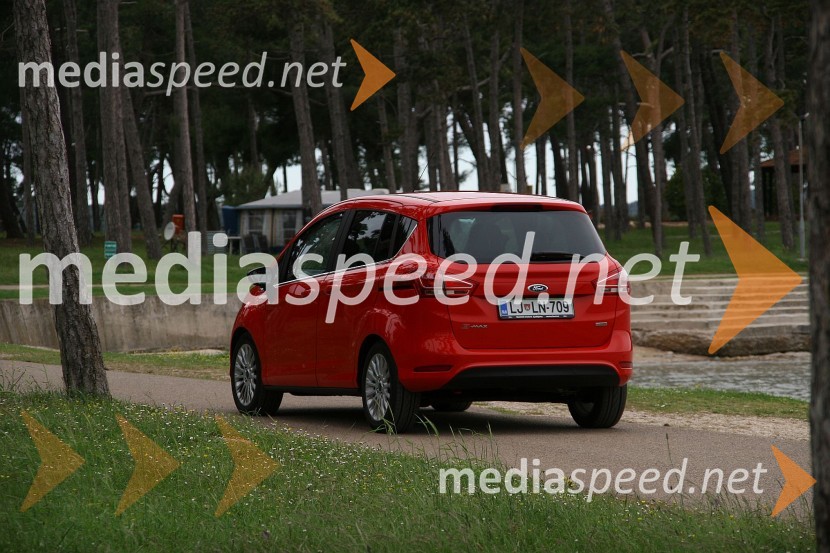 Ford B-MAX 1.6 TDCi Titanium (70 kW)Ford B-MAX 1.6 TDCi Titanium (70 kW), mediaspeed test