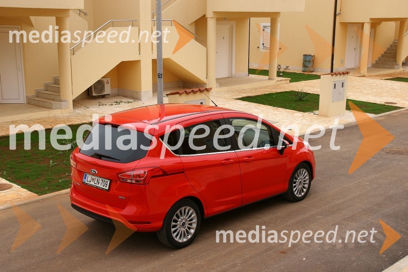 Ford B-MAX 1.6 TDCi Titanium (70 kW)Ford B-MAX 1.6 TDCi Titanium (70 kW), mediaspeed test