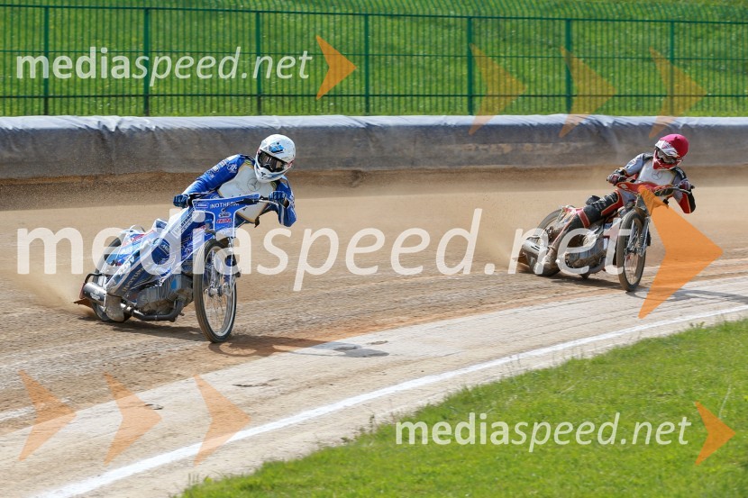  Matej Žagar, speedwayist (Slovenija);  Aleksander Čonda, ST LendavaŽagar v Ljubljani zmagovalec uvoda v državno prvenstvo, hud padec Kukovice in Cvetka