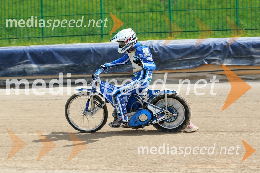  Matej Žagar, speedwayist (Slovenija)Žagar v Ljubljani zmagovalec uvoda v državno prvenstvo, hud padec Kukovice in Cvetka