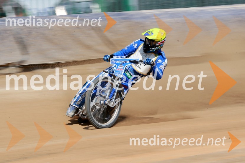  Matej Žagar, speedwayist (Slovenija)Žagar v Ljubljani zmagovalec uvoda v državno prvenstvo, hud padec Kukovice in Cvetka
