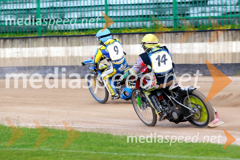  Matic Voldrih, AMTK Ljubljana;  Denis Štojs, AMD KrškoŽagar v Ljubljani zmagovalec uvoda v državno prvenstvo, hud padec Kukovice in Cvetka