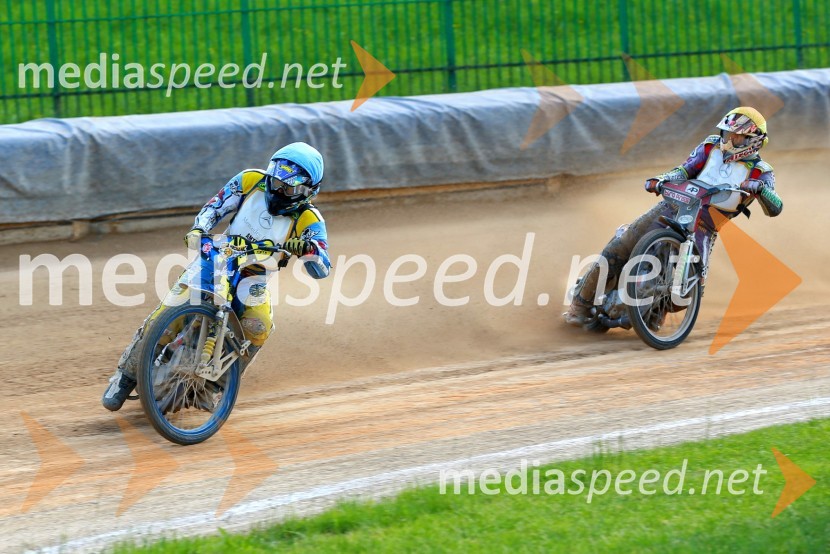  Matic Voldrih, AMTK Ljubljana;  Denis Štojs, AMD KrškoŽagar v Ljubljani zmagovalec uvoda v državno prvenstvo, hud padec Kukovice in Cvetka