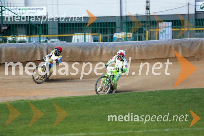  Matic Voldrih, AMTK Ljubljana;  Maks Gregorič, AMTK LjubljanaŽagar v Ljubljani zmagovalec uvoda v državno prvenstvo, hud padec Kukovice in Cvetka