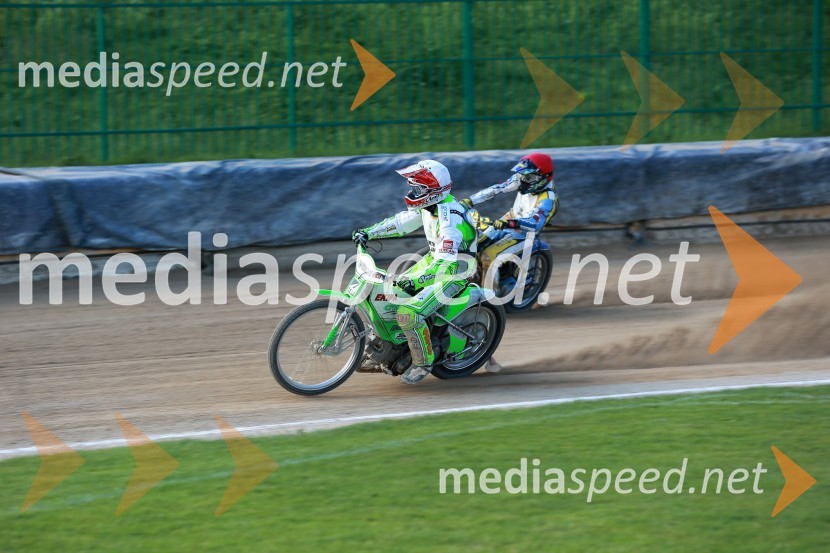  Maks Gregorič, AMTK Ljubljana;  Matej Žagar, speedwayist (Slovenija)Žagar v Ljubljani zmagovalec uvoda v državno prvenstvo, hud padec Kukovice in Cvetka