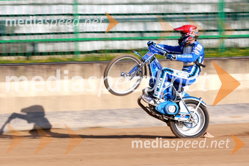  Matej Žagar, speedwayist (Slovenija)Žagar v Ljubljani zmagovalec uvoda v državno prvenstvo, hud padec Kukovice in Cvetka