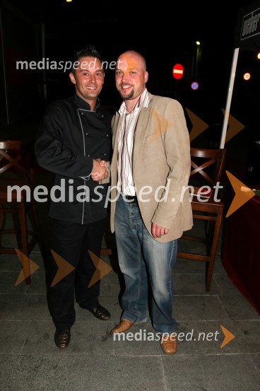 Zoran Ristič, kuharski mojster in ...Koncert Jana Plestenjaka ob prvi obletnici Bowling centra Strike