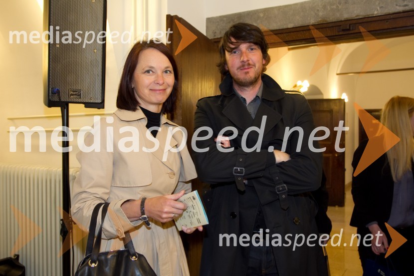  Metka Zabret, Telekom Slovenije;  Jure Grilc, Telekom Slovenije62. Festival Ljubljana 2014, novinarska konferenca