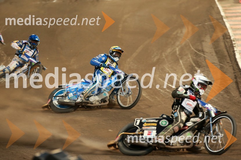  Fredrik  Lindgren, speedwayist (Švedska);  Matej Žagar, speedwayist (Slovenija);  Tai  Woffinden, speedwayist (Velika Britanija)Matej Žagar zgodovinski zmagovalec VN Finske