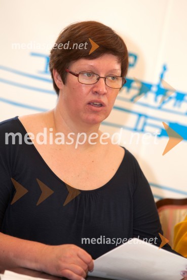 dr. Aleksandra  Berberih Slana, direktorica Muzeja narodne osvoboditve MariborPrevzeli smo muzej, novinarska konferenca
