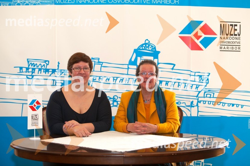 dr. Aleksandra  Berberih Slana, direktorica Muzeja narodne osvoboditve Maribor;  Janja Bukovec, ravnateljica OŠ Prežihovega Voranca MariborPrevzeli smo muzej, novinarska konferenca
