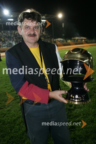 Boris Kotnjek, član CCP (komisije za speedway pri FIM) z 8. Zlato čelado LendaveSPEEDWAY, 8. Zlata čelada