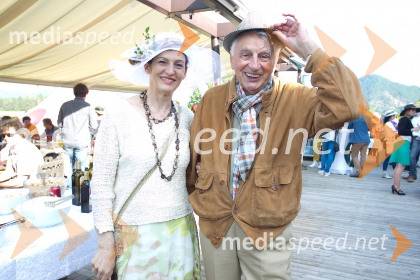  Majda  Pintar;  Demeter  Bitenc, igralecLady piknik pod klobuki 2014