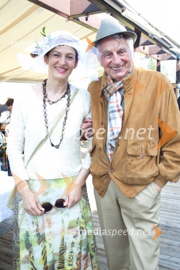  Majda  Pintar;  Demeter  Bitenc, igralecLady piknik pod klobuki 2014
