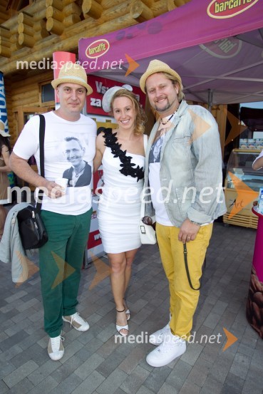  ... ;  Julija Kramar, pevka;  Miki Vlahović,  član skupine VictoryLady piknik pod klobuki 2014