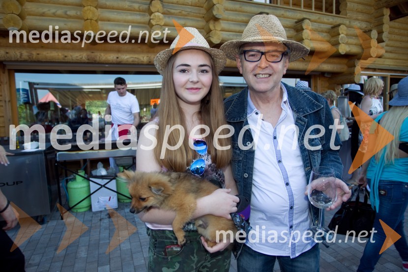  Kim Kozlevčar;  Tomaž Kozlevčar, glasbenikLady piknik pod klobuki 2014