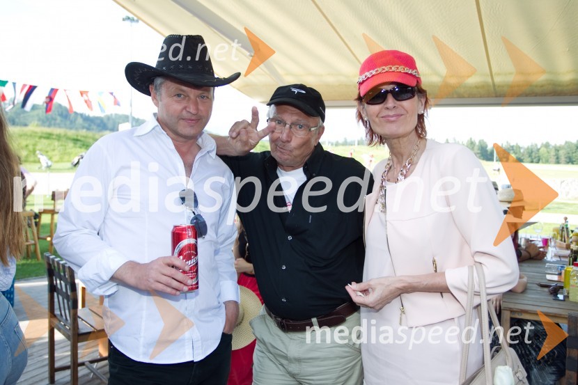 Jure  Bricman,  Porcelan Catbryur; dr. Peter Kamien;  Darinka Pavlič Kamien, Telekom SlovenijeLady piknik pod klobuki 2014