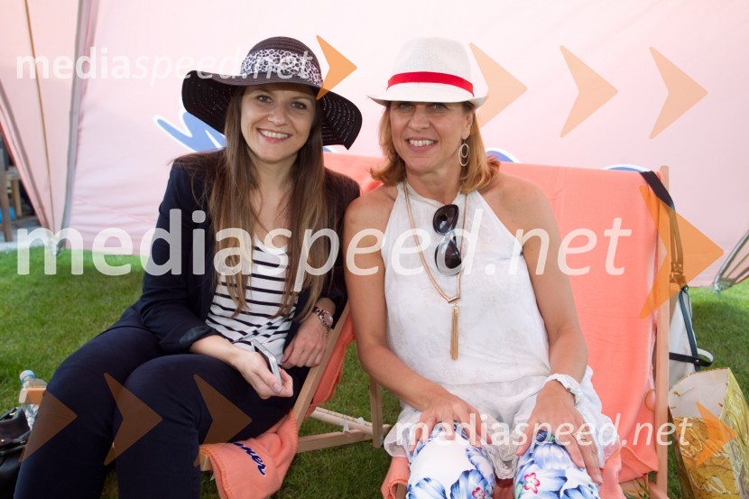 Danijela Pošta, Podravka;  Marjeta Kljajič, agencija NichaLady piknik pod klobuki 2014