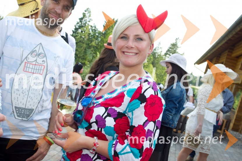  Ana  Praznik, moderatorka, Radio CenterLady piknik pod klobuki 2014
