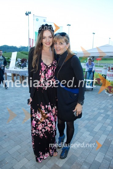  Iryna Osypenko, menekenka;  Dada  Jerovšek, Kaval GroupLady piknik pod klobuki 2014