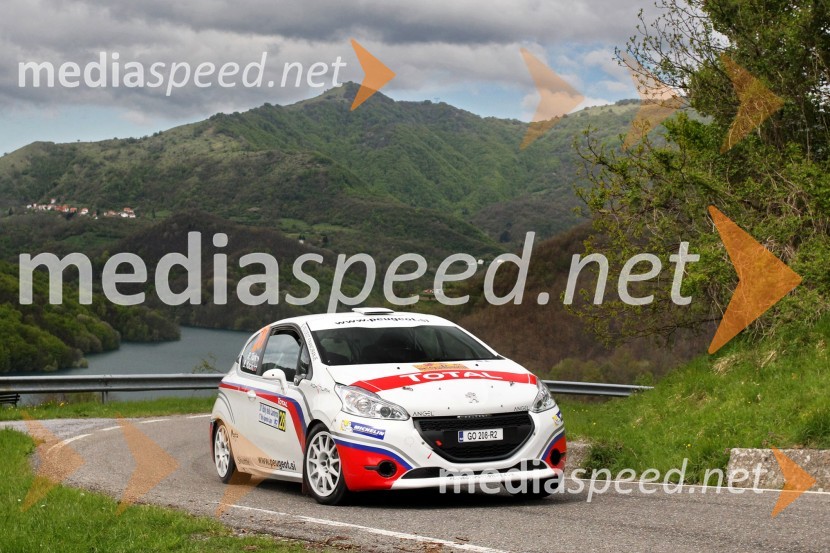 Rok Turk pred štartom rallyja SaturnusRok Turk pred štartom rallya Saturnus