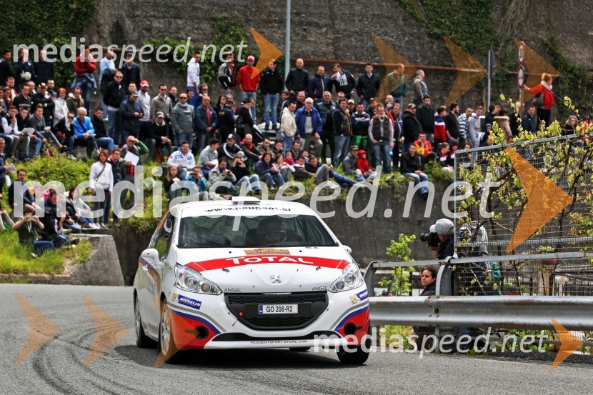 Rok Turk pred štartom rallyja SaturnusRok Turk pred štartom rallya Saturnus