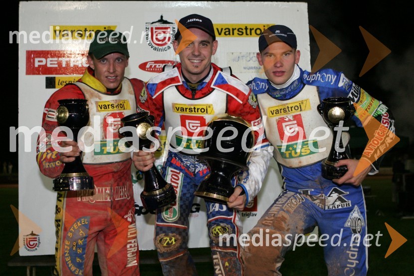 Matej Ferjan, Madžarska - Slovenija, Lukas Dryml - Češka in Matej Žagar - AMTK LjubljanaSPEEDWAY, 8. Zlata čelada