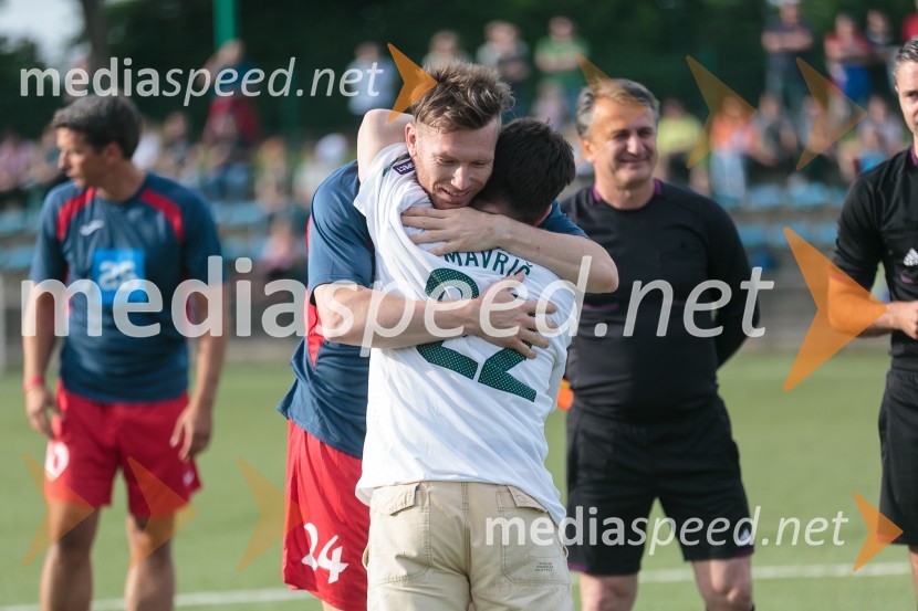  Matej Mavrič Rožič, nogometaš;  Marino LikarMatej Mavrič Rožič, poslovilna tekma